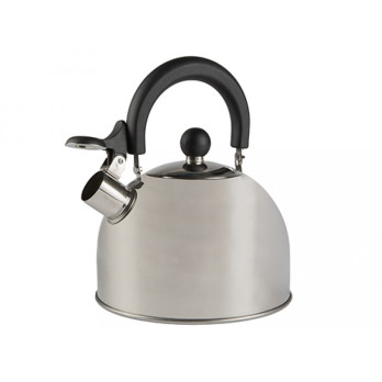 Summit Stainless Steel Whistling Kettle 2L ideal for camping hiking caravans