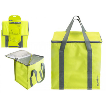 Summit Coolbag Carry Lime/Grey 12.5L ideal for picnics road trips food & drink