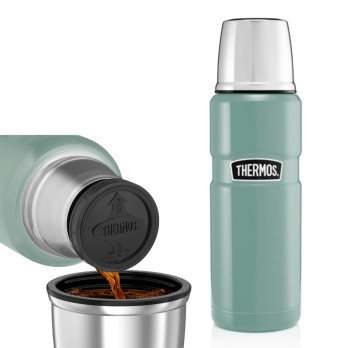 Thermos Stainless Steel King Flask 470ml Duck Egg