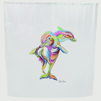 Steven Brown Hannah McWave Shower Curtain B80