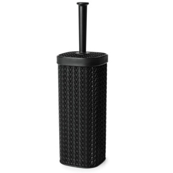 Blue Canyon Lace Design Toilet Brush Black