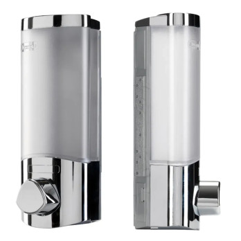 Croydex Euro Dispenser Uno Chrome ideal for shower bathroom or kitchen