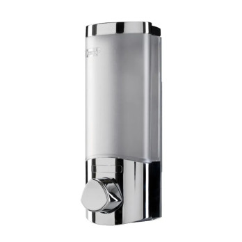 Croydex Euro Dispenser Uno Chrome ideal for shower bathroom or kitchen