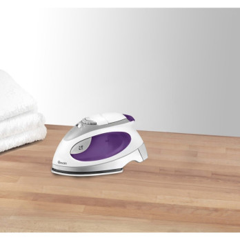 Swan Travel Iron With Pouch Purple 900W 100ml capacity warm-up indicator light