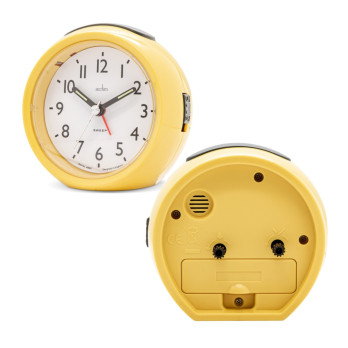 Grace Non Ticking Alarm Clock Honey