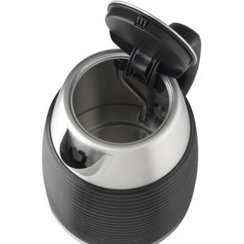 T4Tec Black & Stainless Steel Cordless Kettle British design