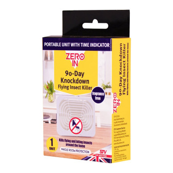 Zero In 90 Day Knockdown Flying Insect Killer built-in date reminder slider