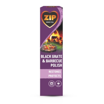 Zip Traditional Grate Polish Black 75g