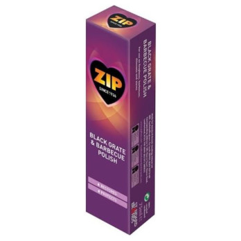 Zip Traditional Grate Polish Black 75g