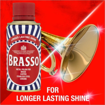 Brasso Liquid 175ml longer lasting shine - excellent results