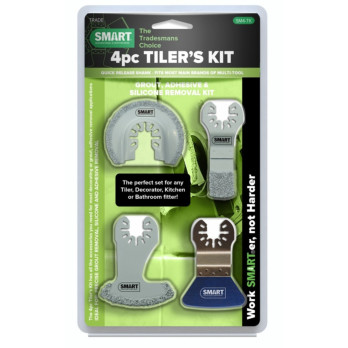 Smart Multi Tool Tiling Kit 4 Piece decorator kitchen bathroom fitter