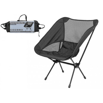 Summit Ultralight Packaway Chair Slate Grey 110kg Maximum load Water-resistant