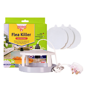 Zero In Flea Killer 7-watt heat lamp attract fleas over 10-meter radius meet UK and European safety standards