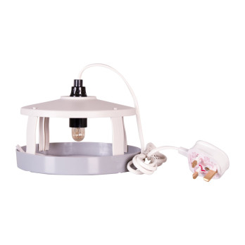 Zero In Flea Killer 7-watt heat lamp attract fleas over 10-meter radius meet UK and European safety standards