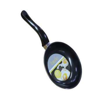 Basiks Carbon Steel Frying Pan Black 20cm