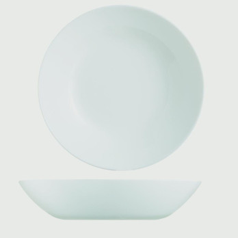 Arcopal Zelie Soup Plate White 20cm - times more shock-resistant - prevents bacteria