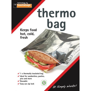 Toastabags Thermo Bag Keeps food hot cold fresh Reusable zip lock