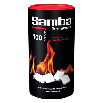 Samba Burner Firestarter Firelighter Tube 100