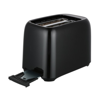 Daewoo Plastic Toaster 2 Slice Black - 700W power - 6 browning settings