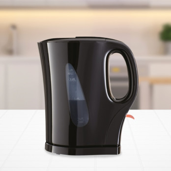 Daewoo Plastic Kettle 1.7L Black - 2.2KW power output - Auto-shut off