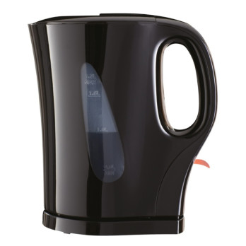 Daewoo Plastic Kettle 1.7L Black - 2.2KW power output - Auto-shut off