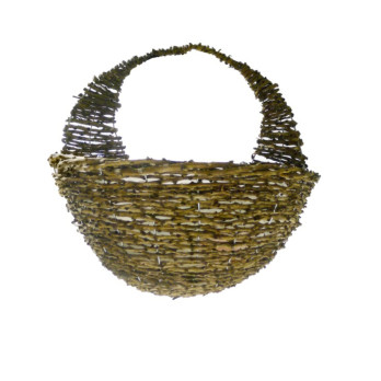 Ambassador Rattan Wall Basket 16"