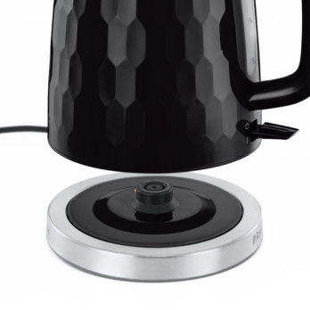 Russell Hobbs Black Honeycomb Kettle 3kW 1.7L capacity 360-Degree Base