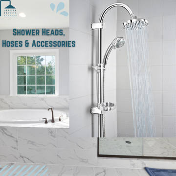 Shower Heads, Hoses & Accessories