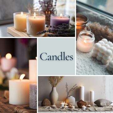 Candles for events parties & festive