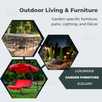 Outdoor Living & Furniture, and elegant décor collection